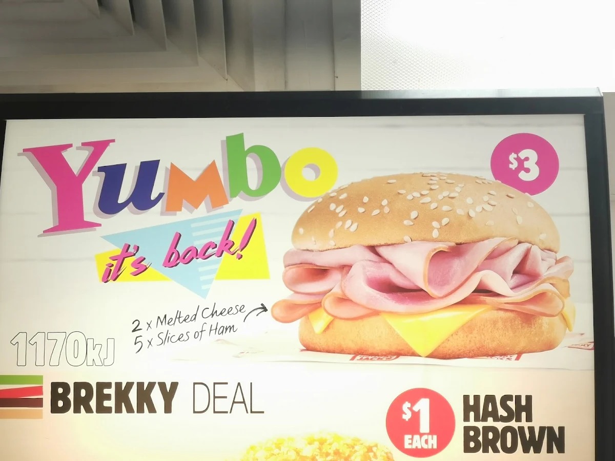 Menu, Hungry Jack's Burgers Myaree