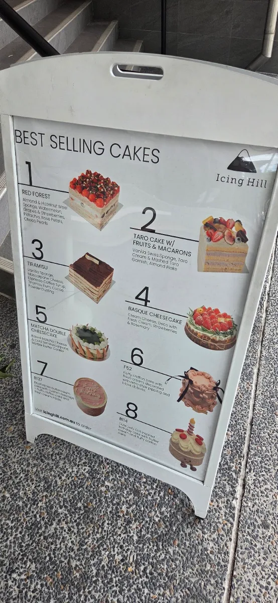 Menu, IcingHill