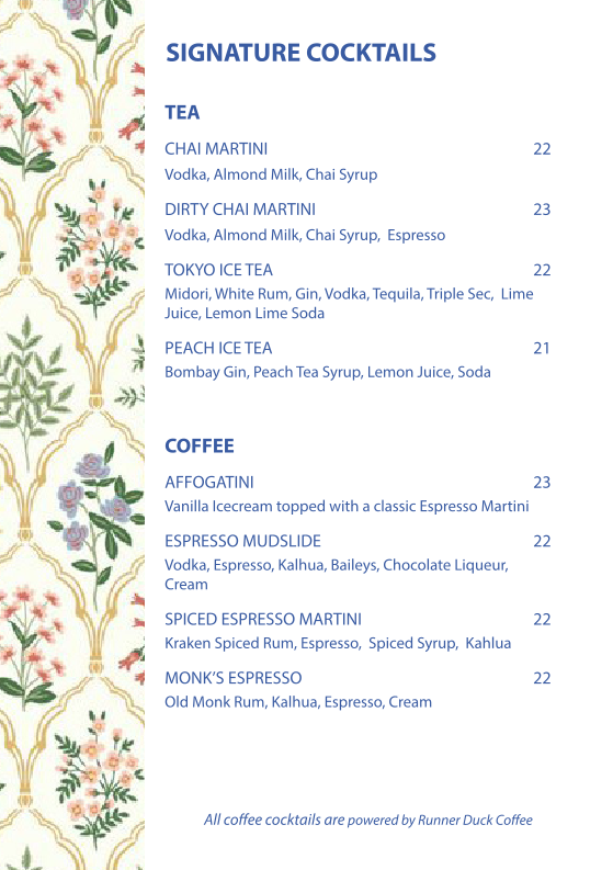 Menu, ilu ilu Bar