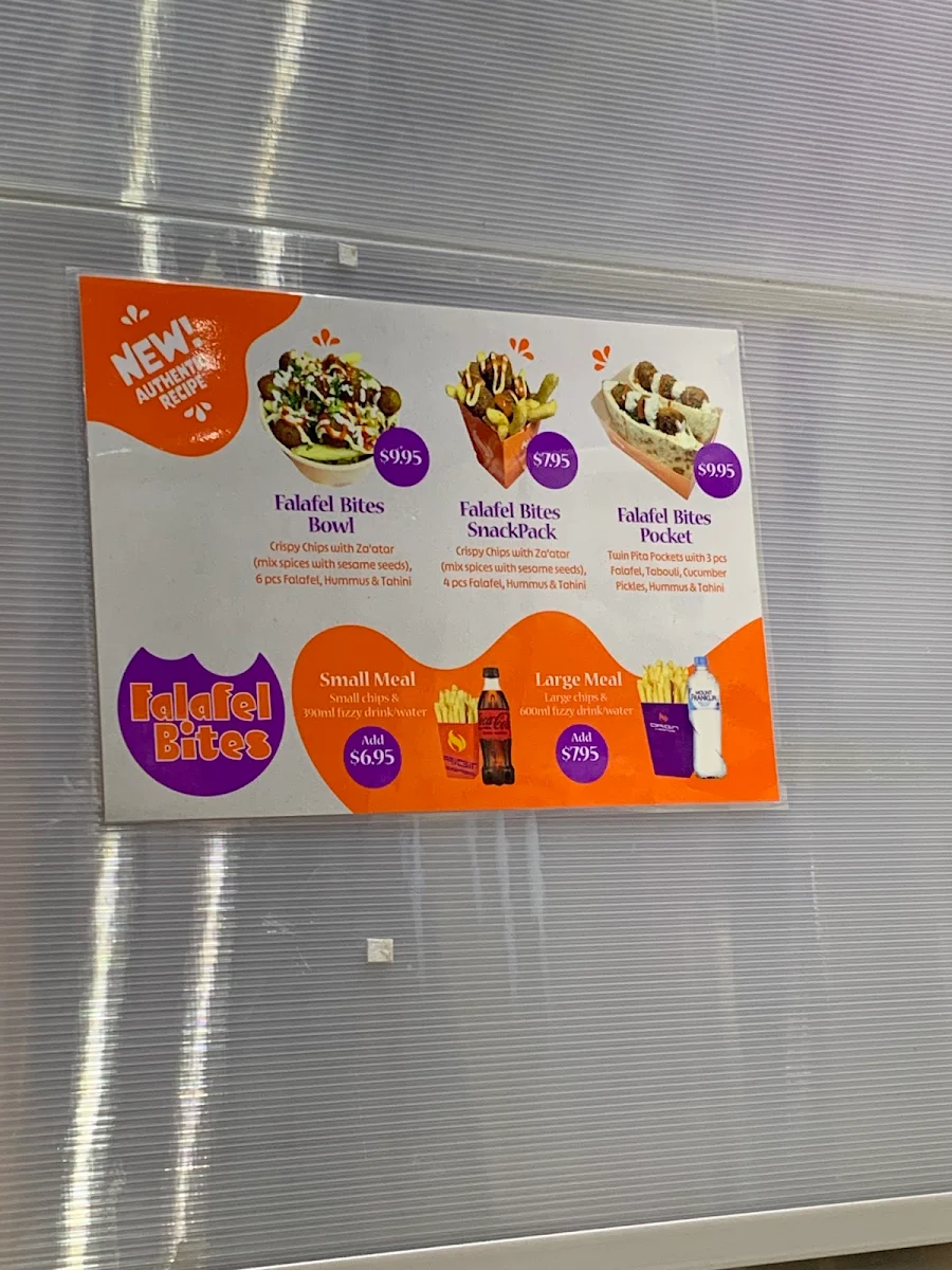 Menu, Origin Kebabs North Lakes (Westfield)