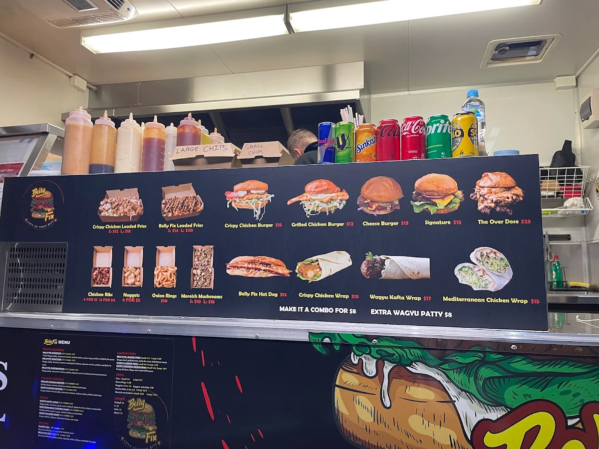 Menu, Belly Fix