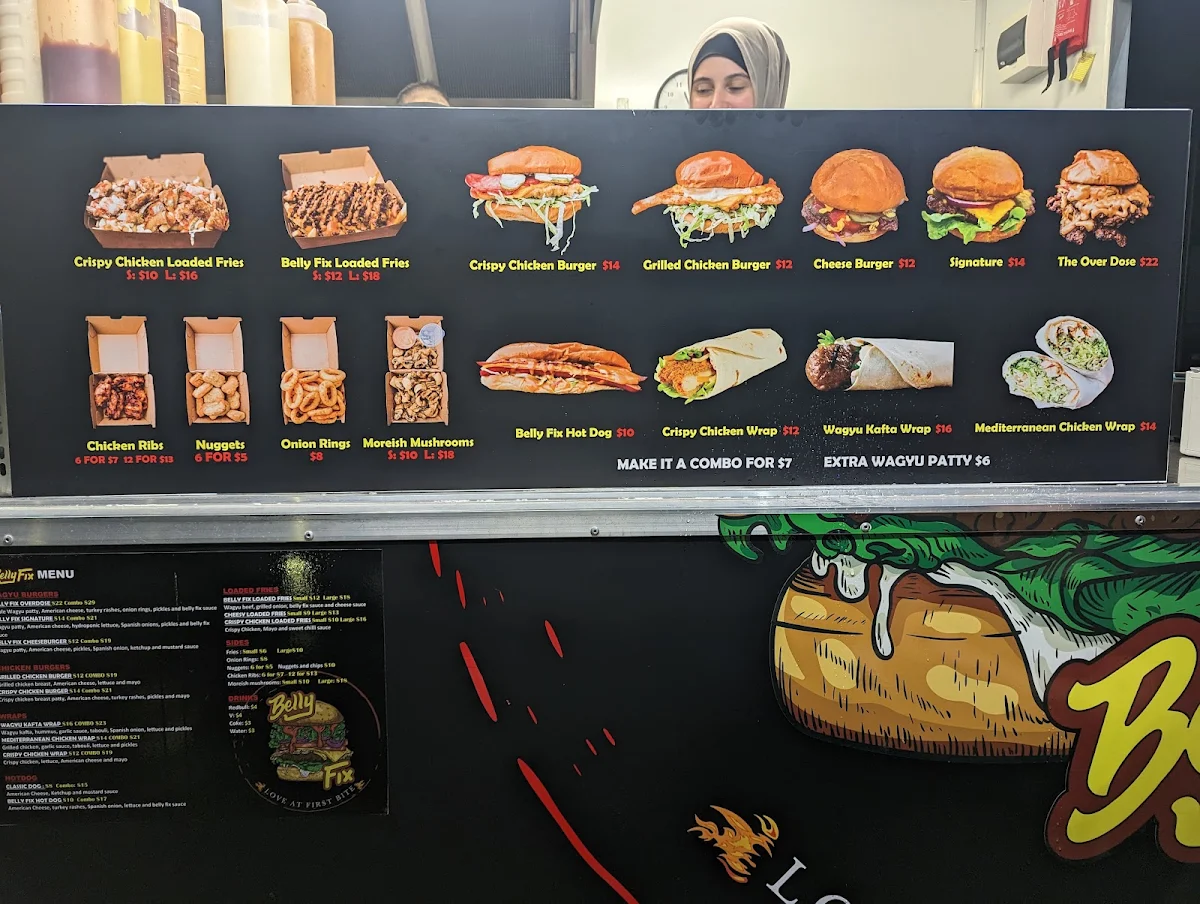 Menu, Belly Fix