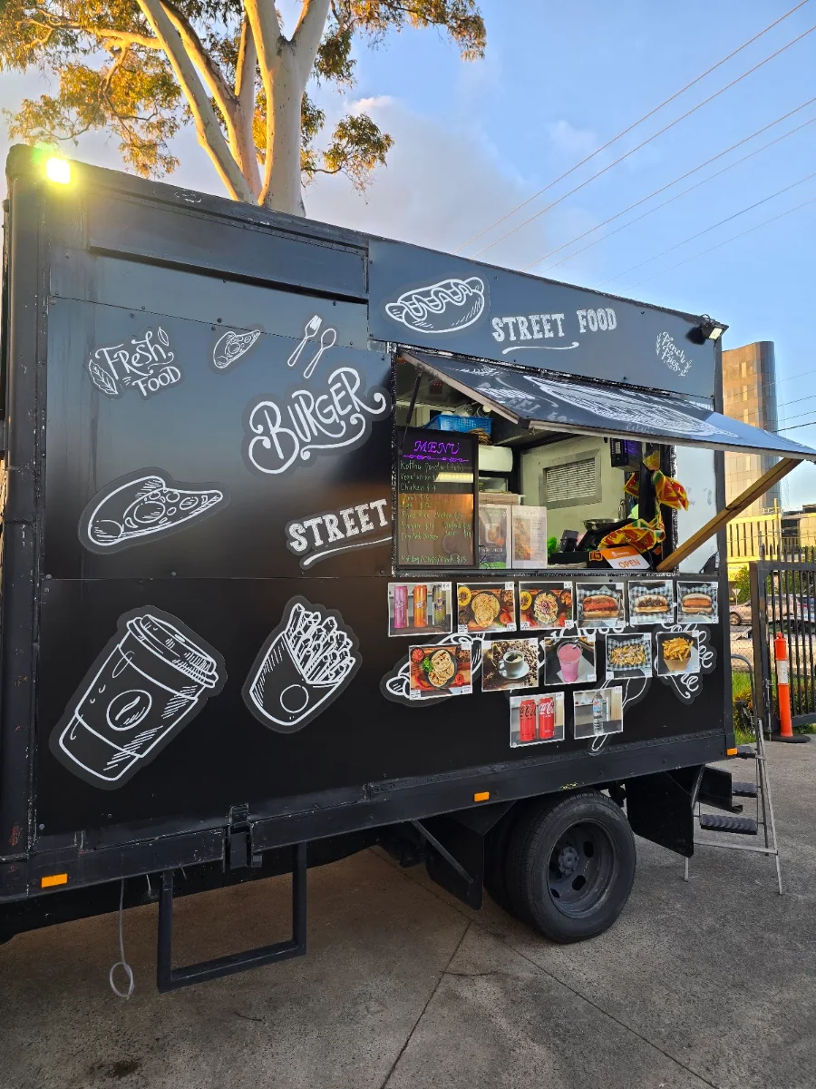 Menu, Curry Dog Cafe & Catering
