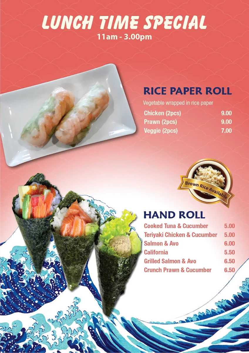 Menu, Kanakawa