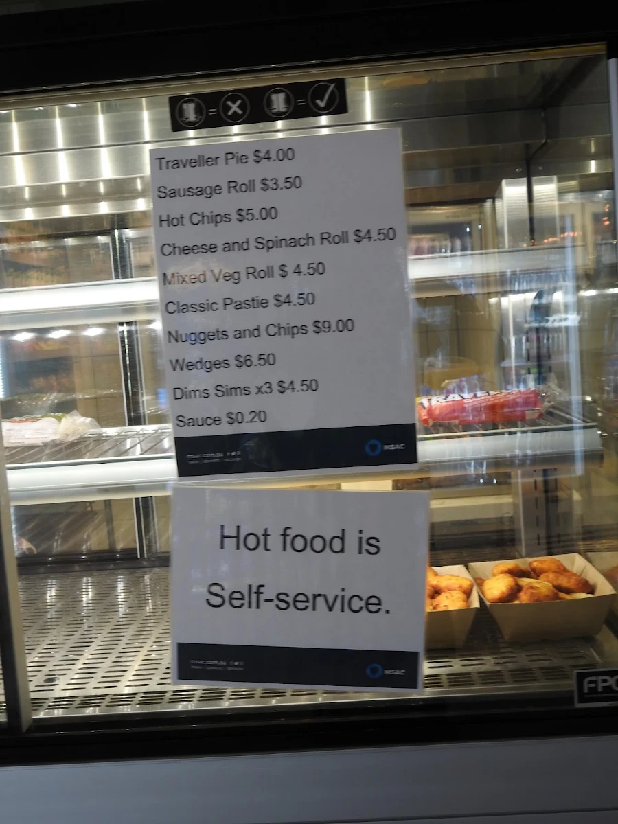Menu, Sir Albert Cafe
