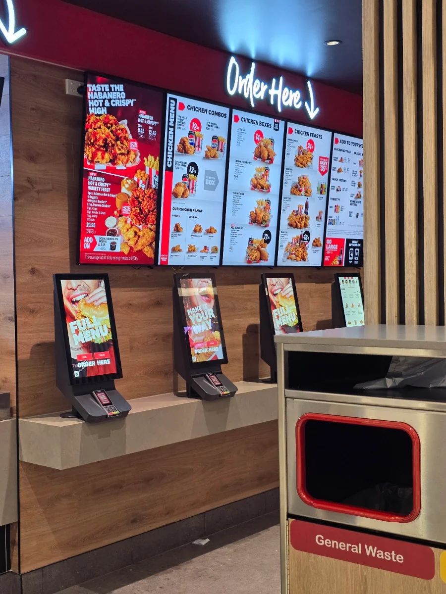 Menu, KFC Box Hill