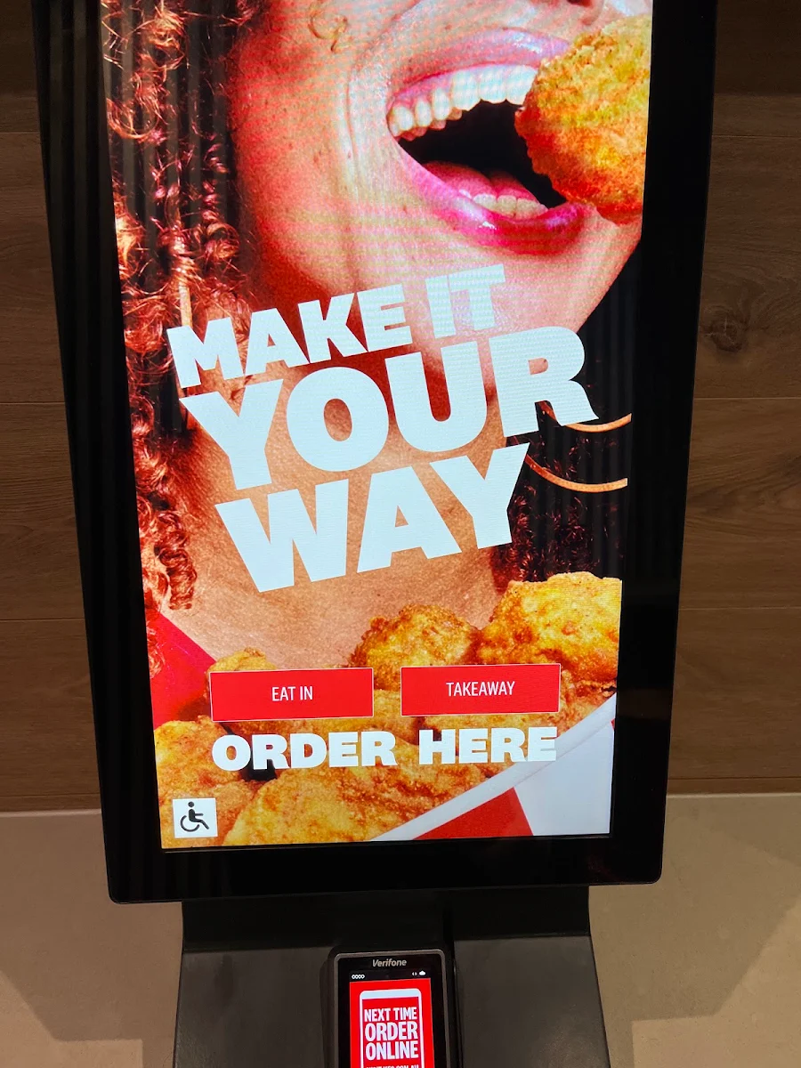 Menu, KFC Box Hill