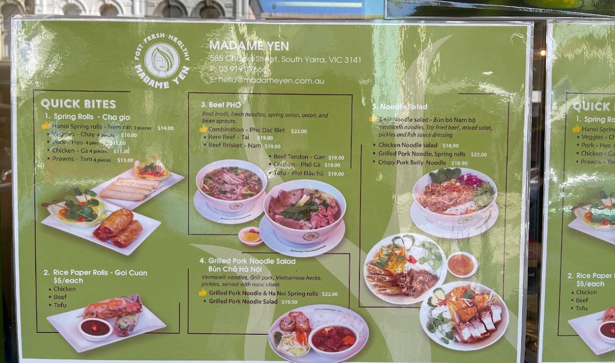 Menu photo 1