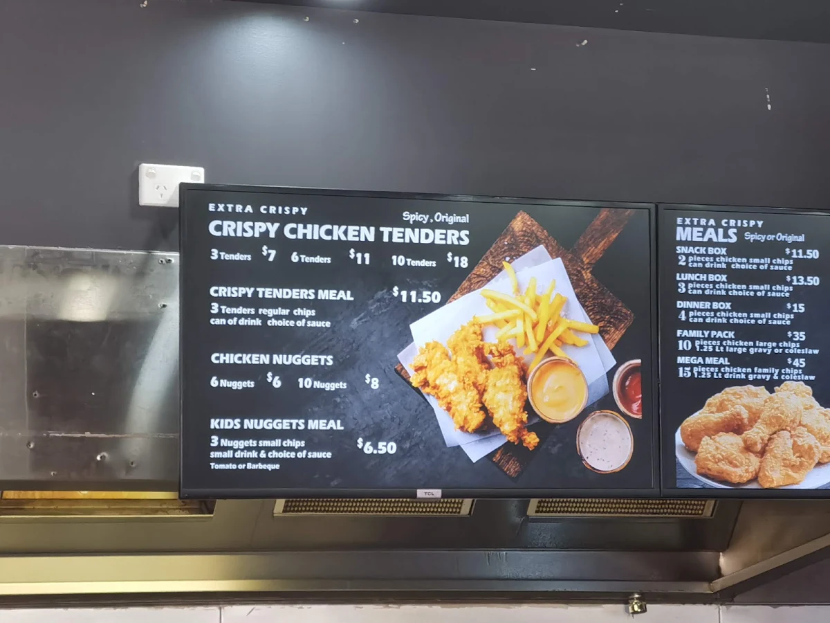 Menu, Extra Crispy - Lakemba