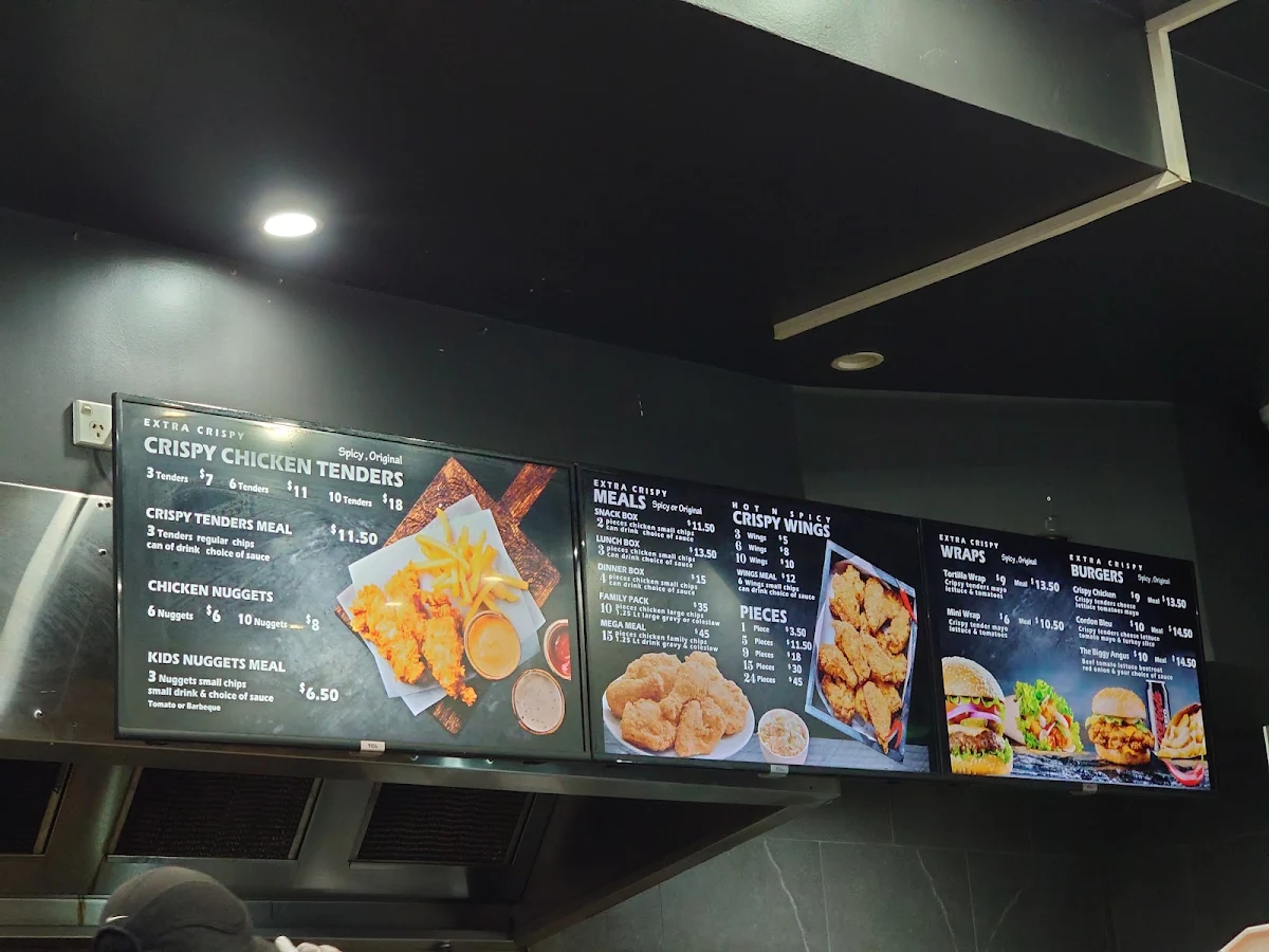 Menu, Extra Crispy - Lakemba