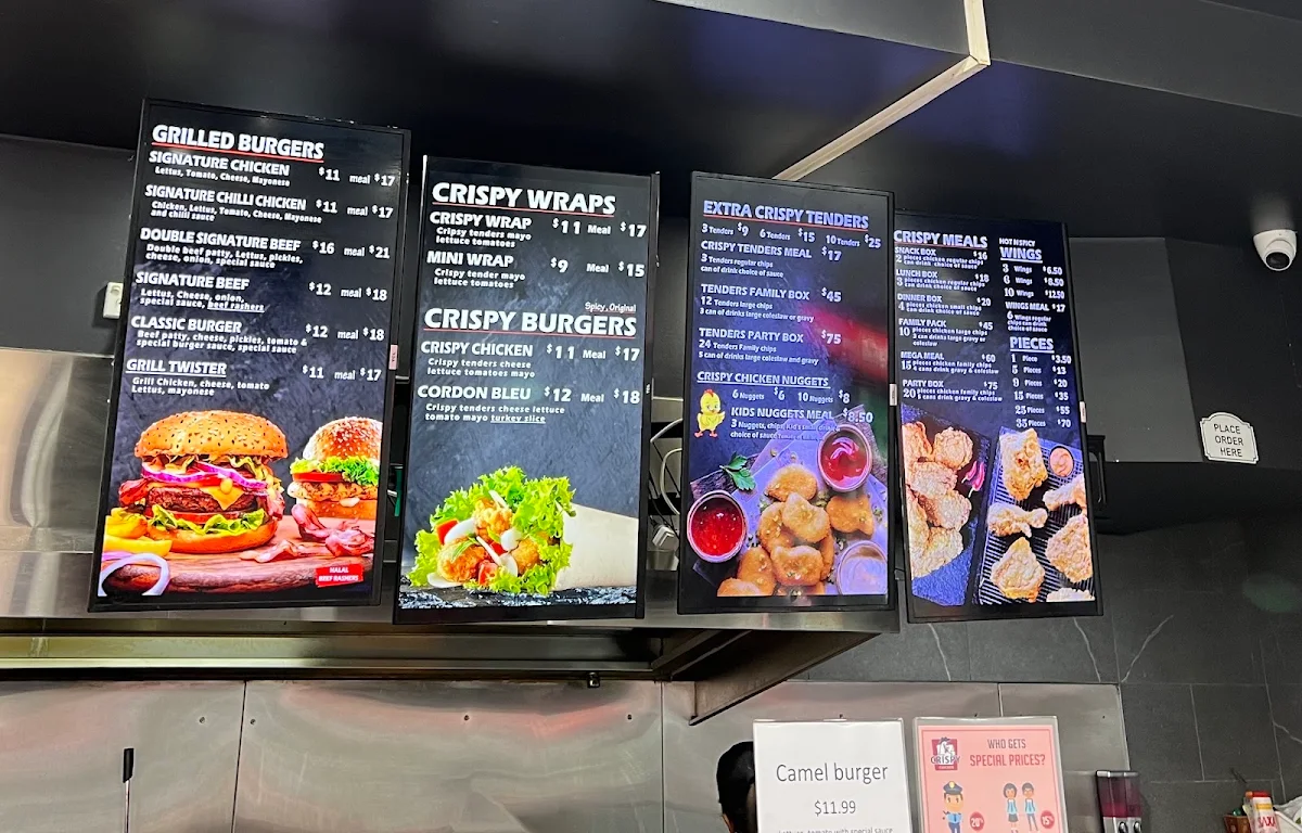 Menu, Extra Crispy - Lakemba
