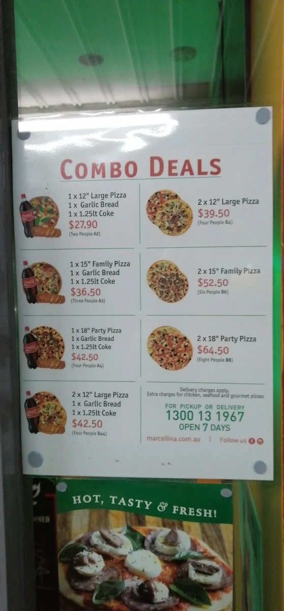 Menu, Marcellina