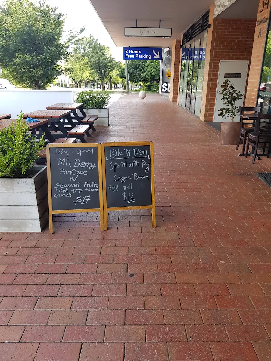 Menu, Bite & Beans Cafe