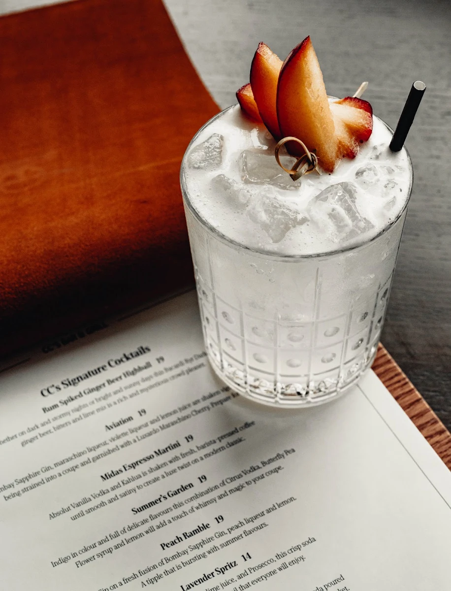Menu, CC's Bar & Grill by Crystalbrook