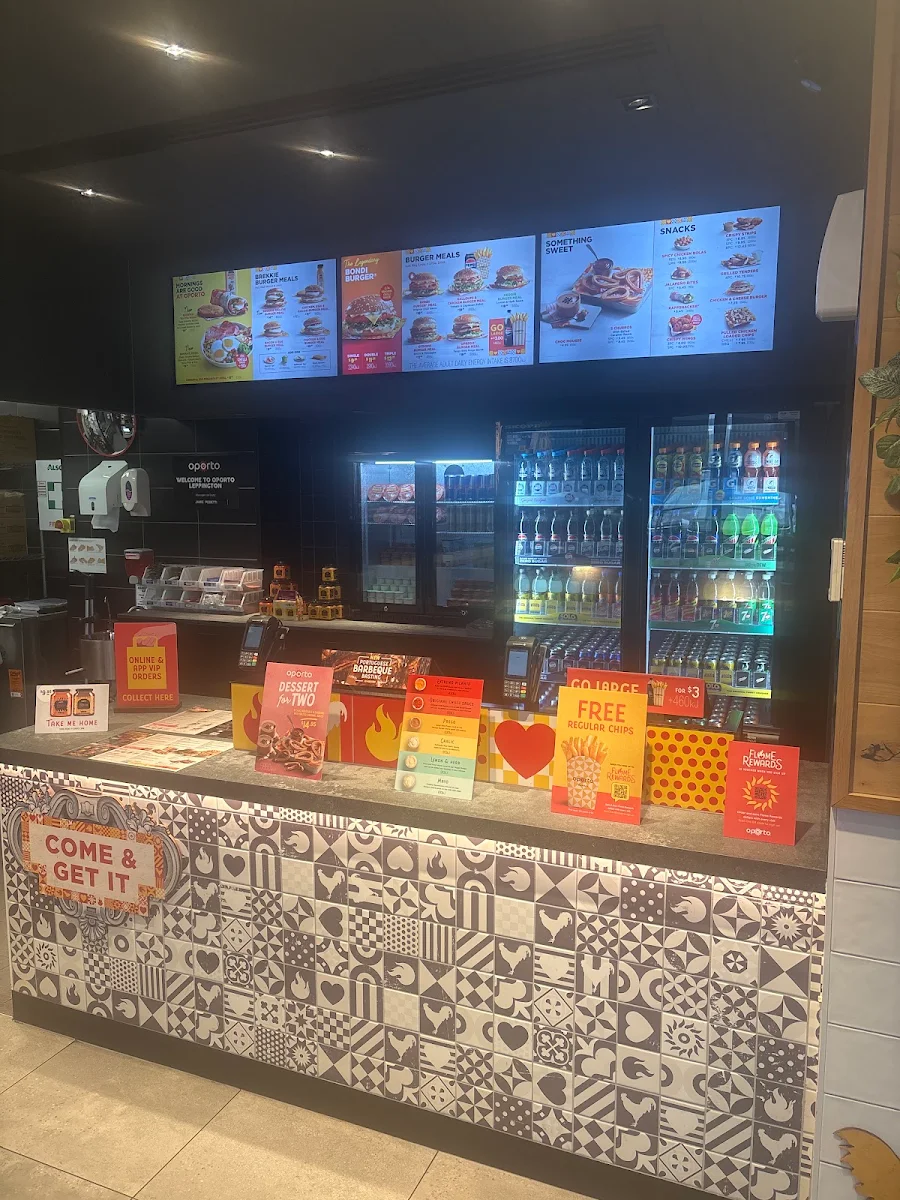 Menu, Oporto Leppington