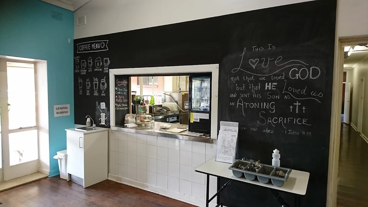 Menu, Cafe Hope