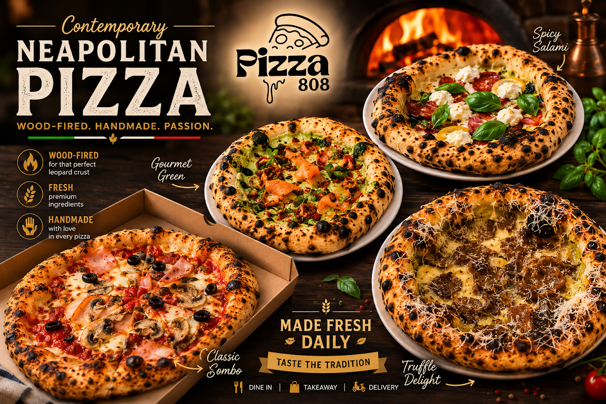 Food & drink, Pizza 808