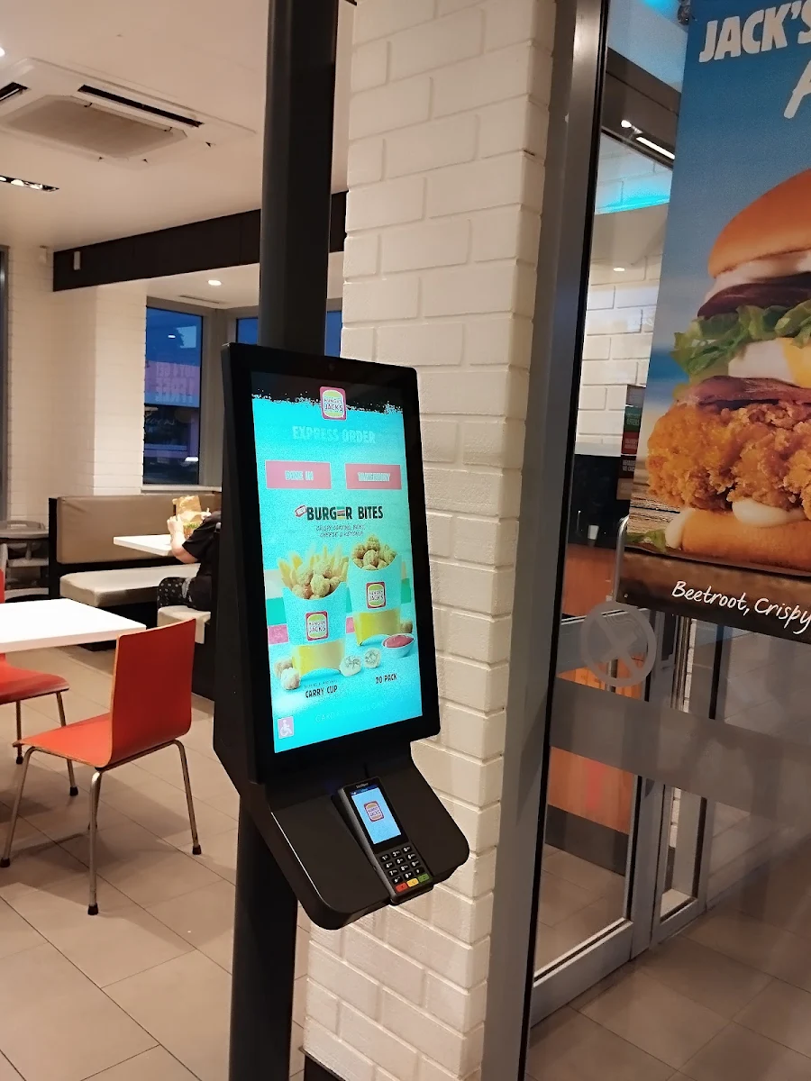 Menu, Hungry Jack's Burgers Brighton