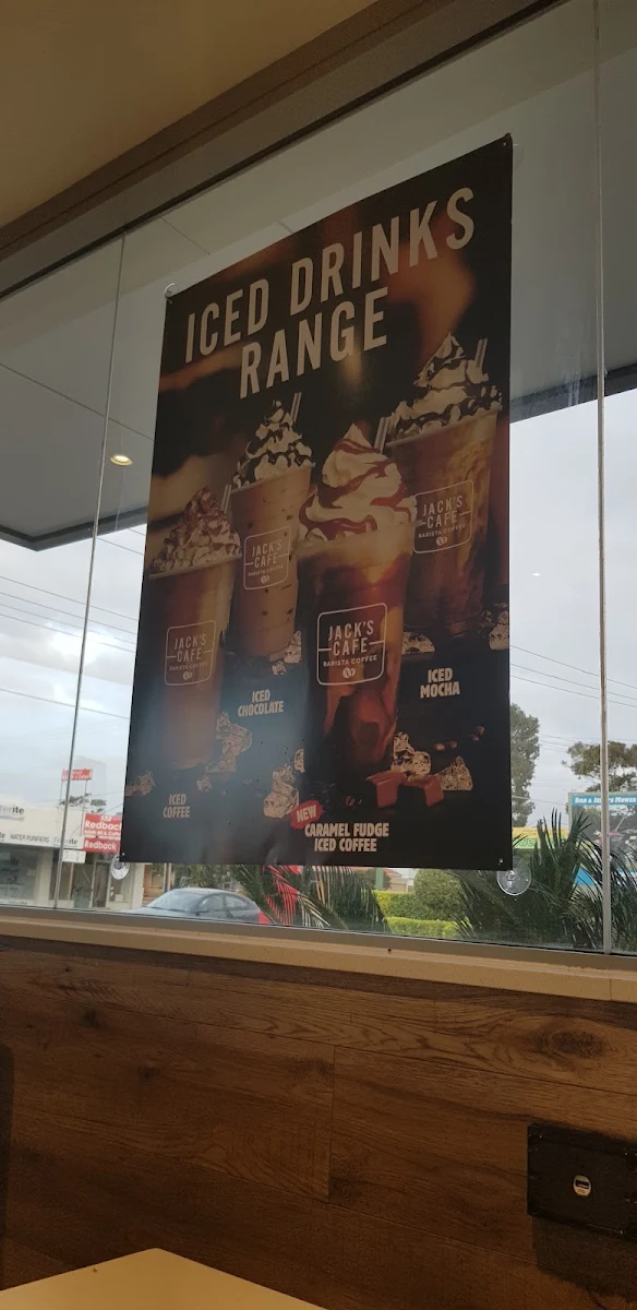 Menu, Hungry Jack's Burgers Brighton