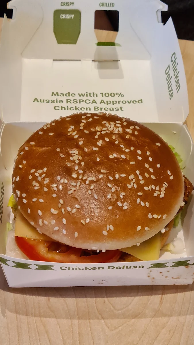 Menu, McDonald's Jolimont
