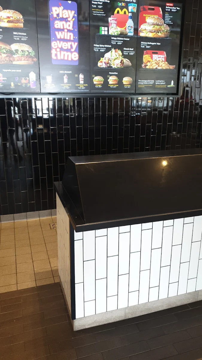Menu, McDonald's Jolimont