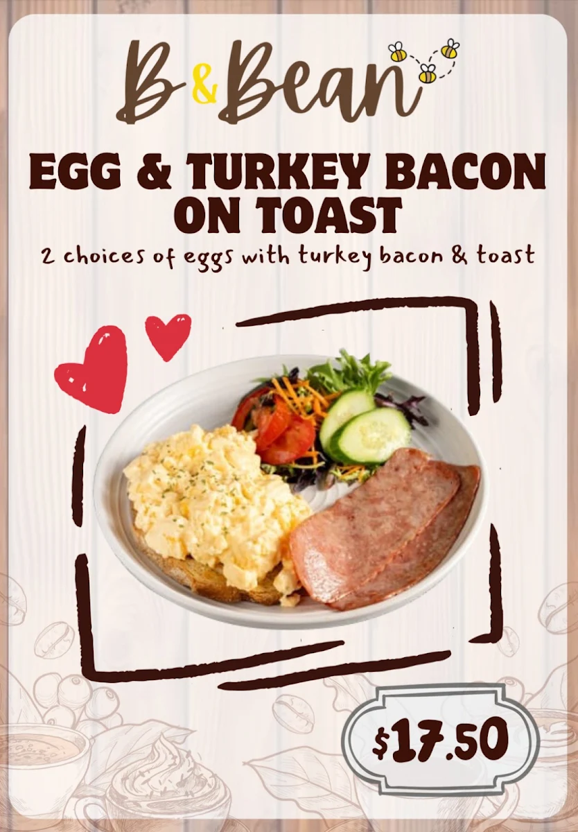 Menu, B&Bean