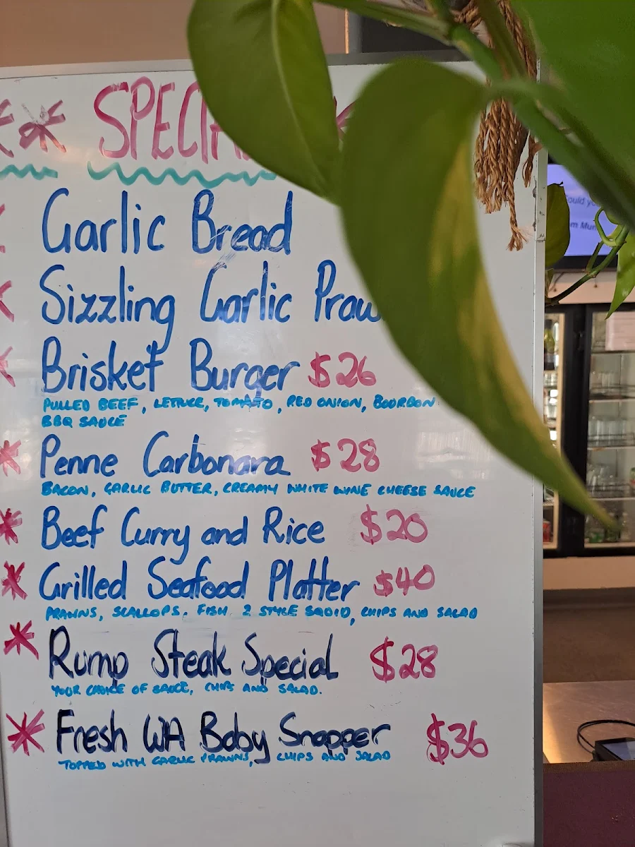 Menu, The Duck-Inn Bar & Bistro