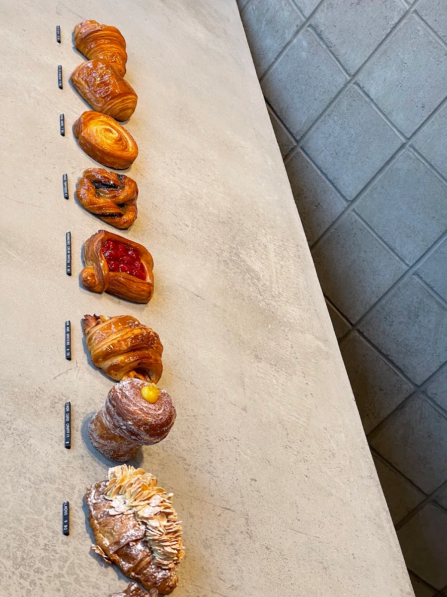 Menu, Lune Croissanterie South Brisbane