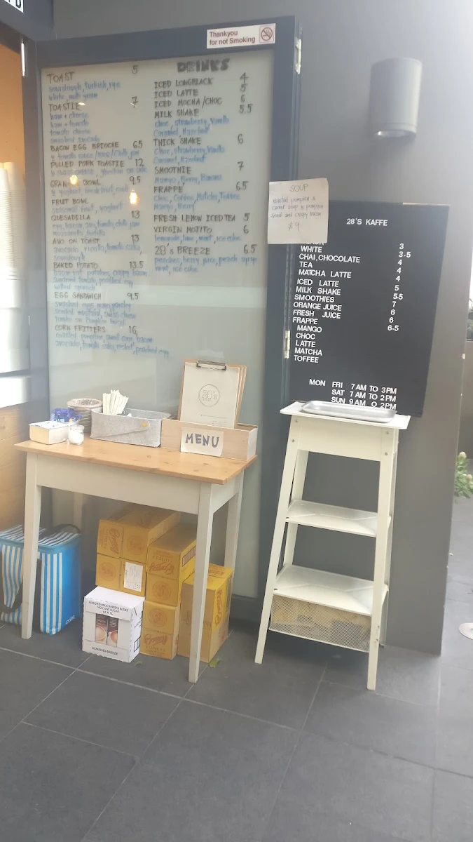 Menu, Tutta Cafe North Sydney