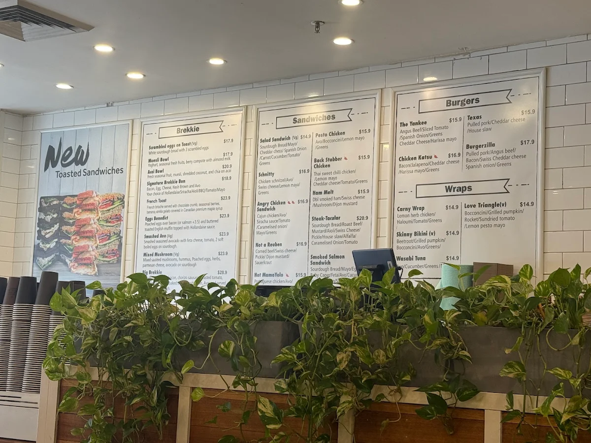 Menu, GrindHouse