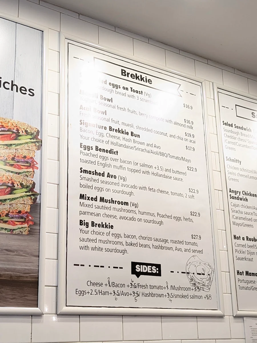 Menu, GrindHouse