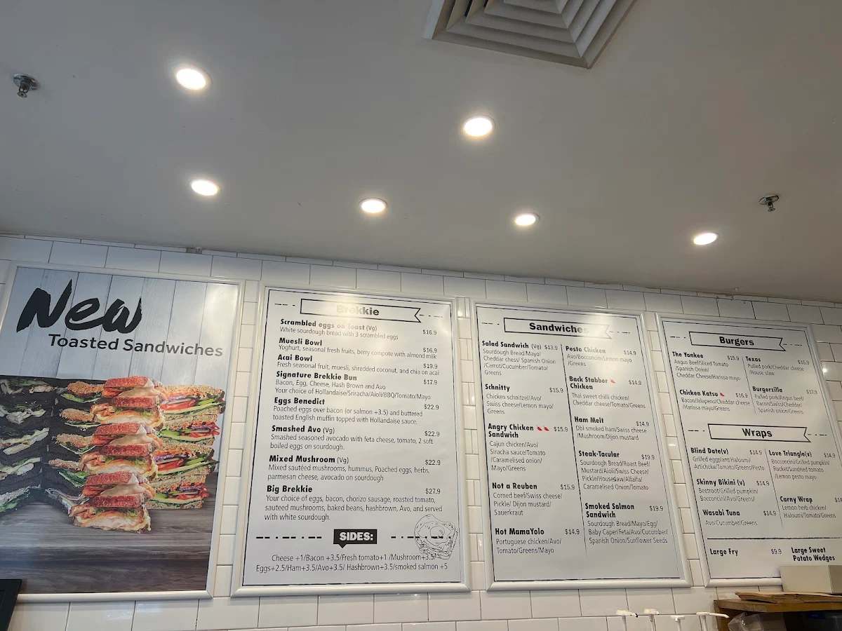 Menu, GrindHouse