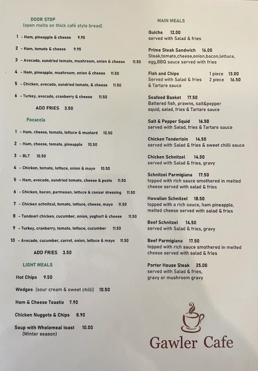 Menu photo 1