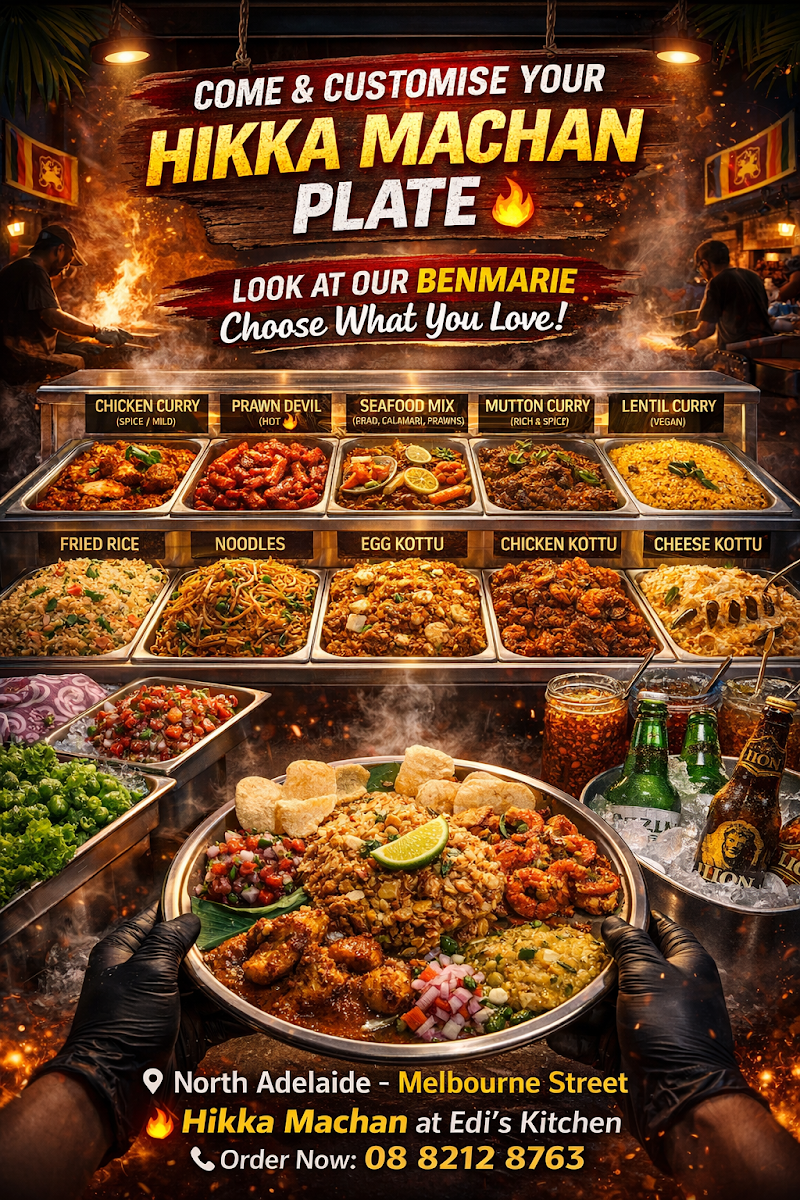 Menu, Hikka Machan Adelaide