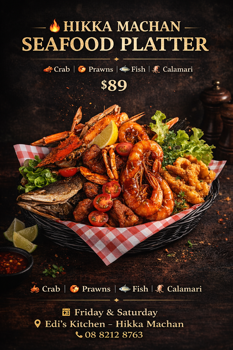 Menu, Hikka Machan Adelaide