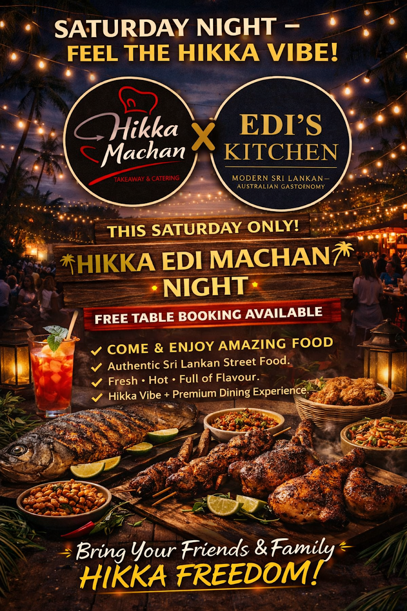 Menu, Hikka Machan Adelaide