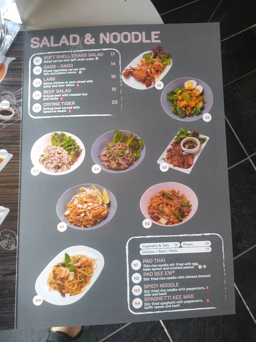 Menu, Siriwan Thai Restaurant :: The Simplicity of Thai Food
