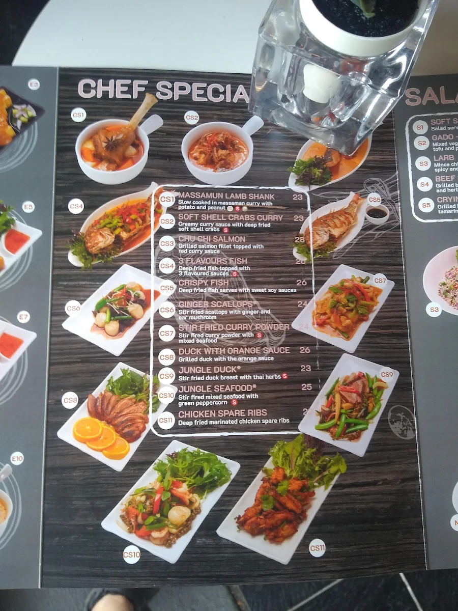 Menu, Siriwan Thai Restaurant :: The Simplicity of Thai Food