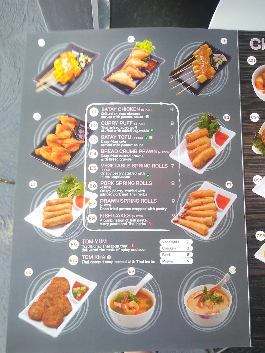 Menu, Siriwan Thai Restaurant :: The Simplicity of Thai Food