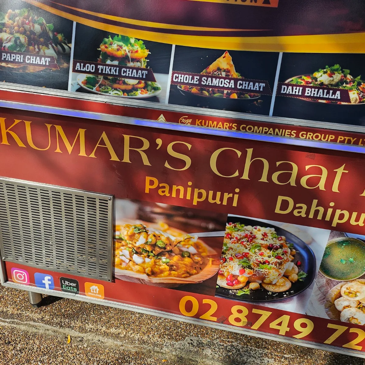 Menu, Kumar's Flavor Junction