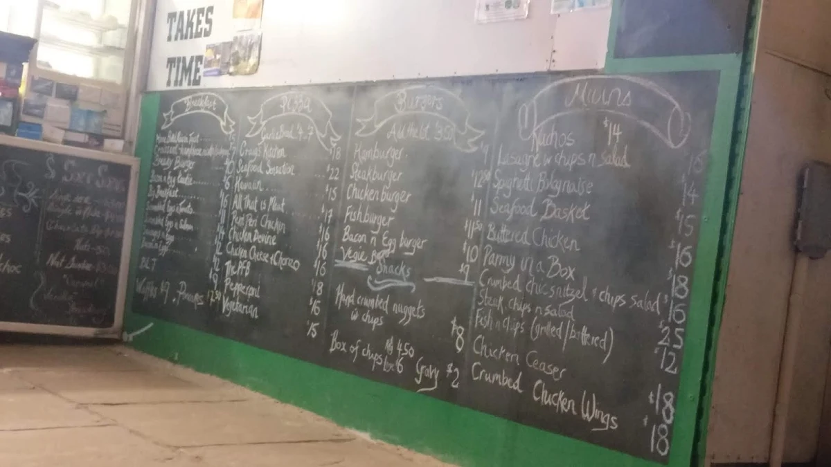Menu, MEAN BEAN DINER