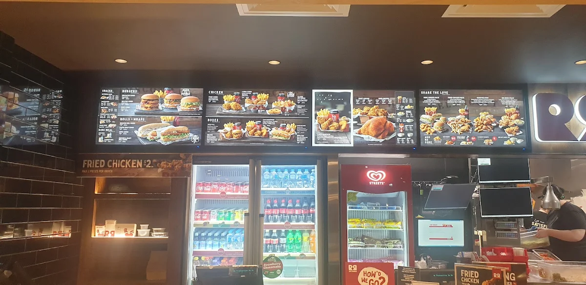Menu, Red Rooster Tweed Heads
