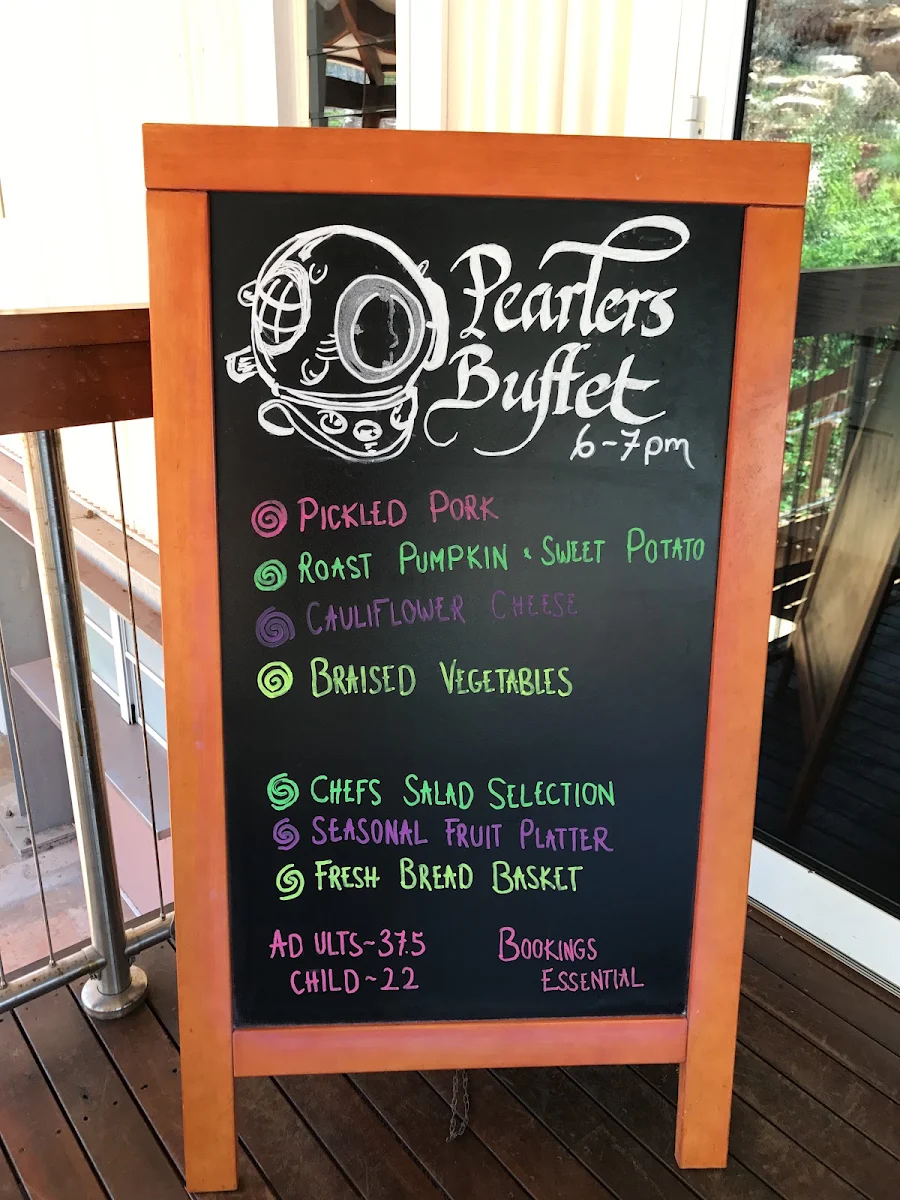 Menu, Cygnet Bay Restaurant and Licensed Cafe
