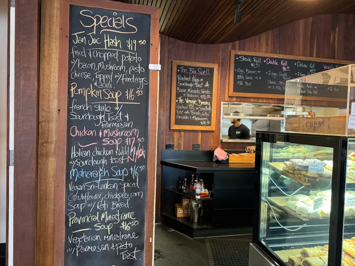 Menu, Swell Foods & Coastal Catering