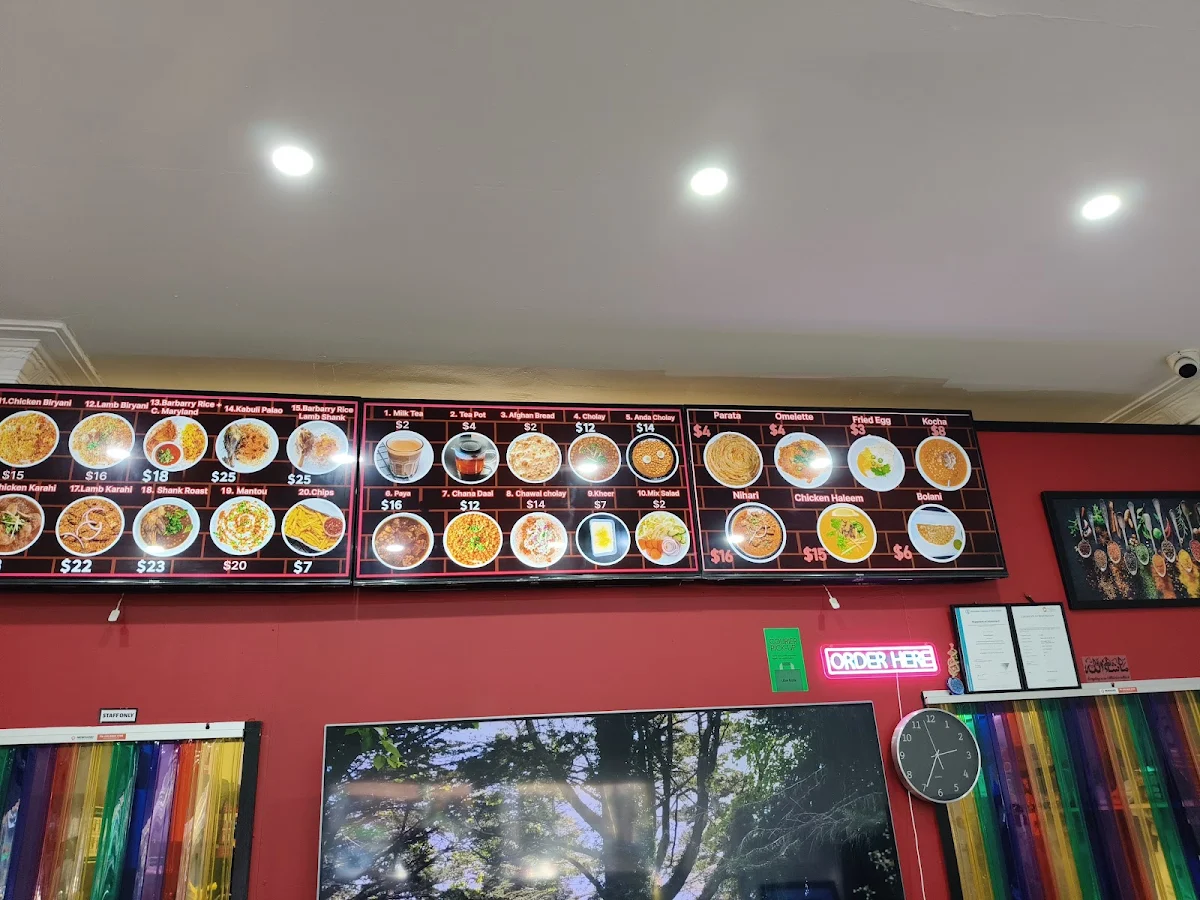 Menu, Tasty Food House