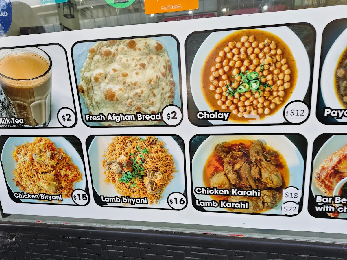 Menu, Tasty Food House