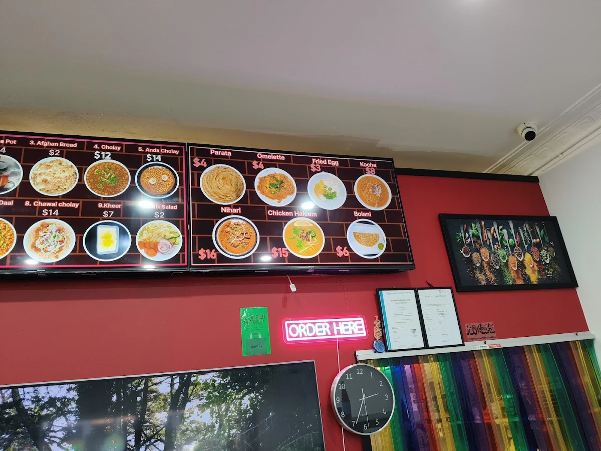 Menu, Tasty Food House