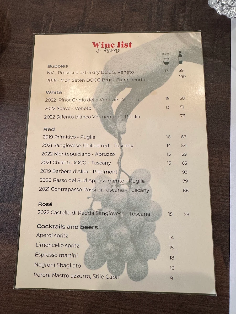 Menu, Oltre - Alimentari e Cucina