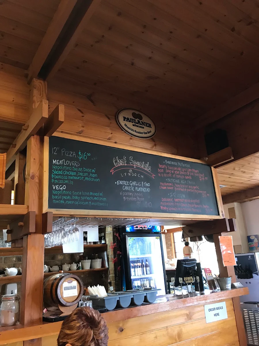 Menu, Sunrise Bakery & Cafe