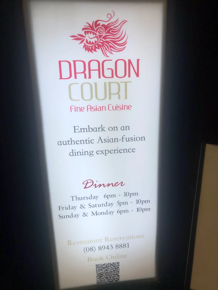 Menu, Dragon Court